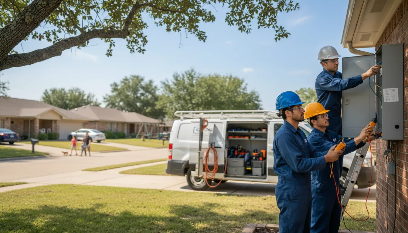 Certified electrician providing emergency electrical services in Rhineland, MO